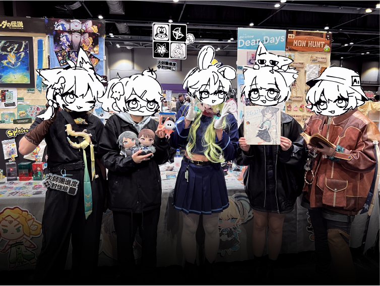 Masta Dan team members together at an event
